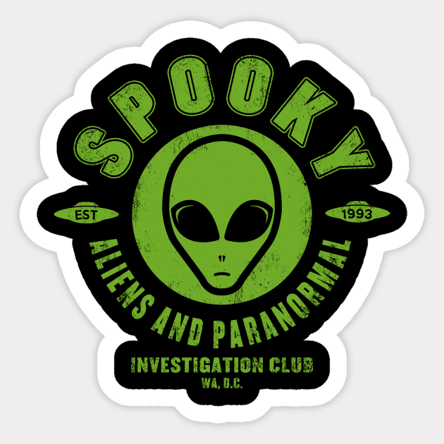 Spooky Club Sticker by pigboom